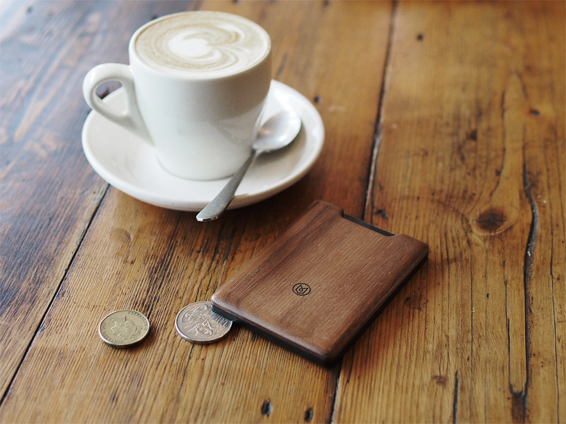 The union wood wallet