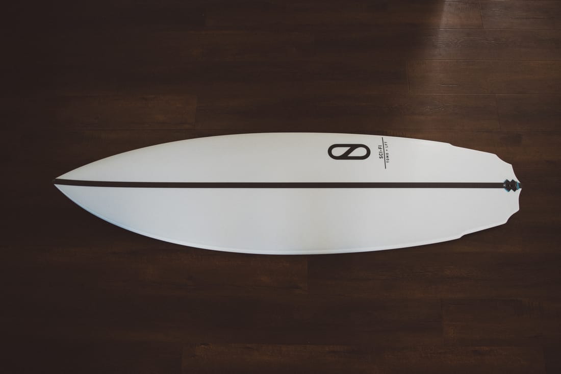 SLATER DESIGNS SCI-FI SURFBOARD